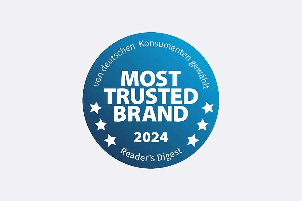  Trusted Brands Studie 2024 des Magazins „Reader‘s Digest“ 