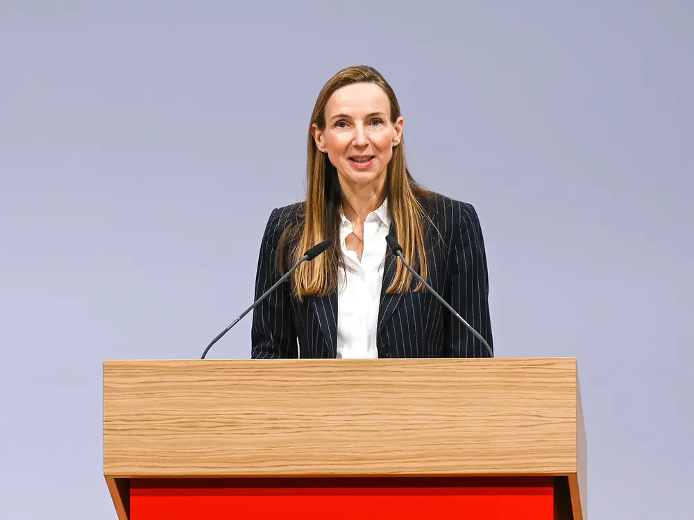
Dr. Simone Bagel-Trah, Vorsitzende des Aufsichtsrats und Gesellschafterausschusses von Henkel
