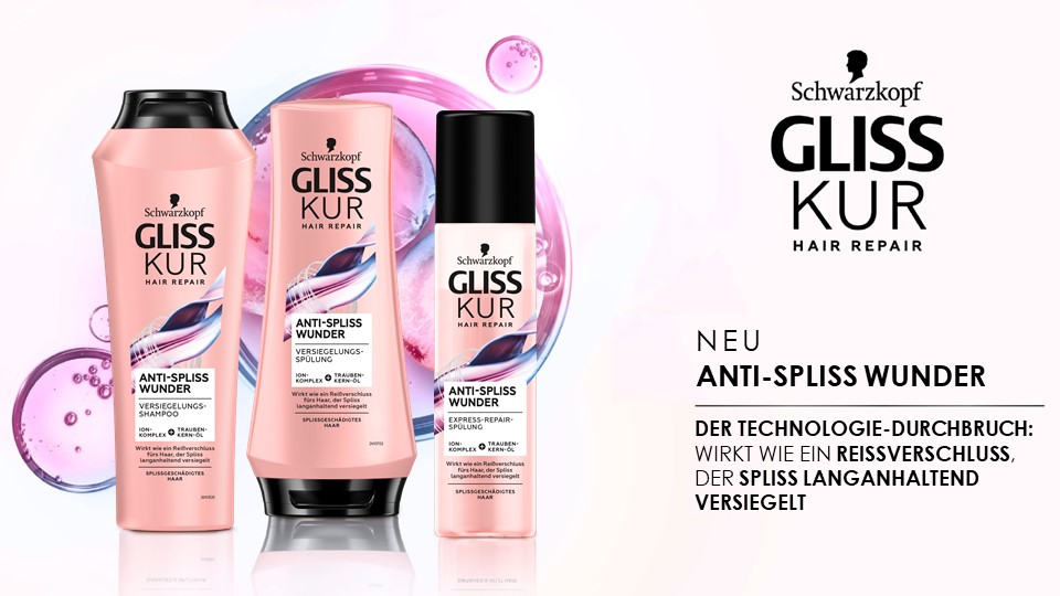 Der Reissverschluss Fur Die Haare Das Neue Gliss Kur Anti Spliss Wunder