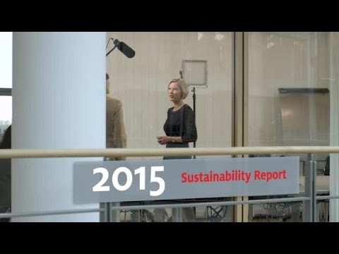 Kathrin Menges on Sustainability Report 2015 - Thumbnail