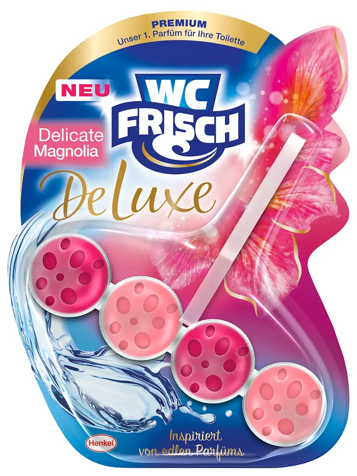 Das neue WC Frisch DeLuxe Delicate Magnolia. 