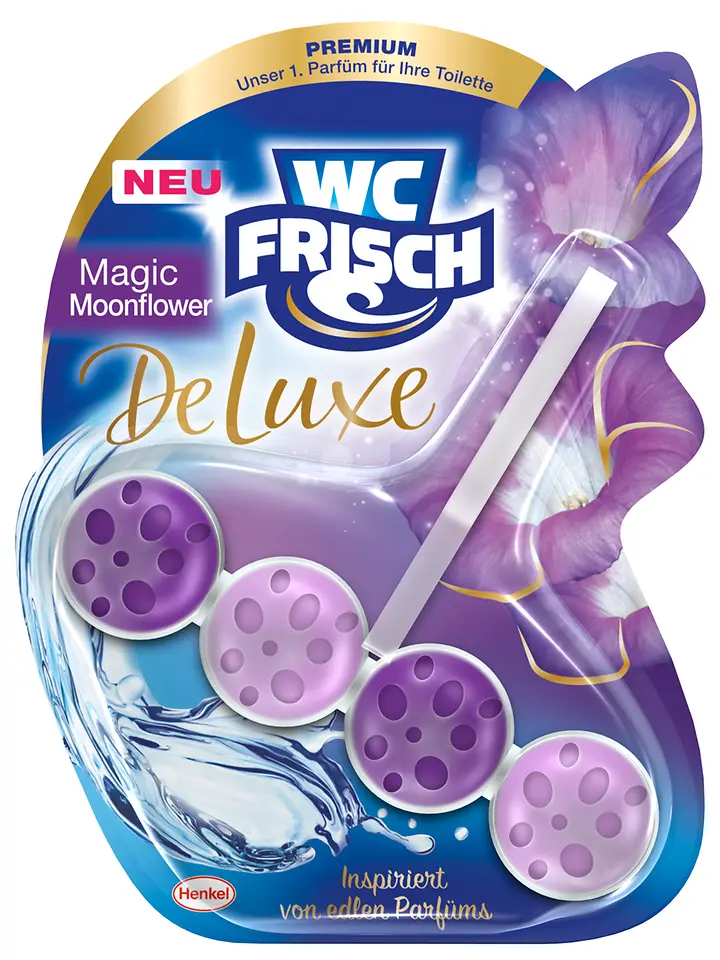 Das neue WC Frisch DeLuxe Magic Moonflower.