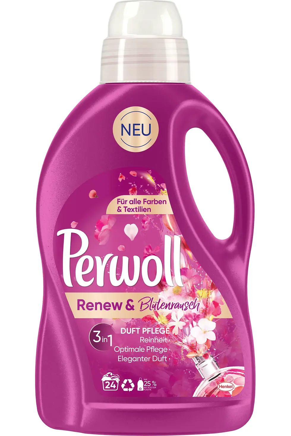 Der Perwoll Relaunch mit neuer Duftnote Renew Blütenrausch