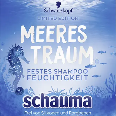 Schauma Meeretraum Festes Shampoo Feuchtigkeit