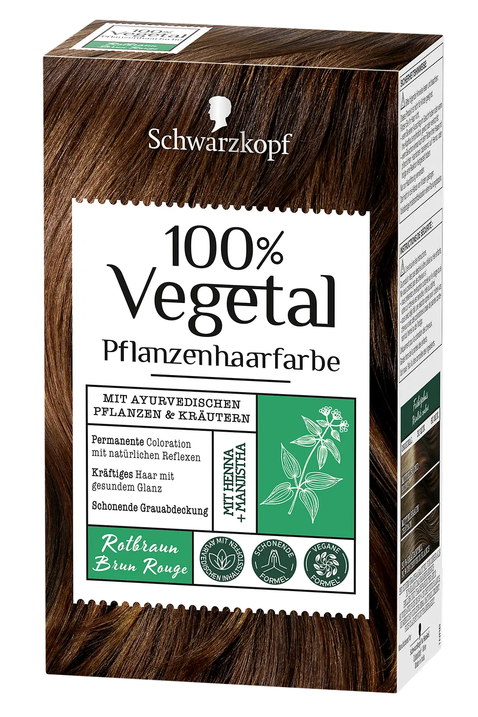 Schwarzkopf 100% Vegetal Rotbraun