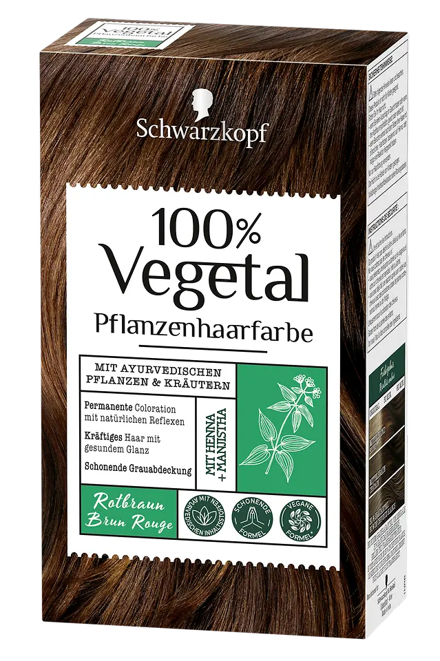 Schwarzkopf 100% Vegetal Rotbraun