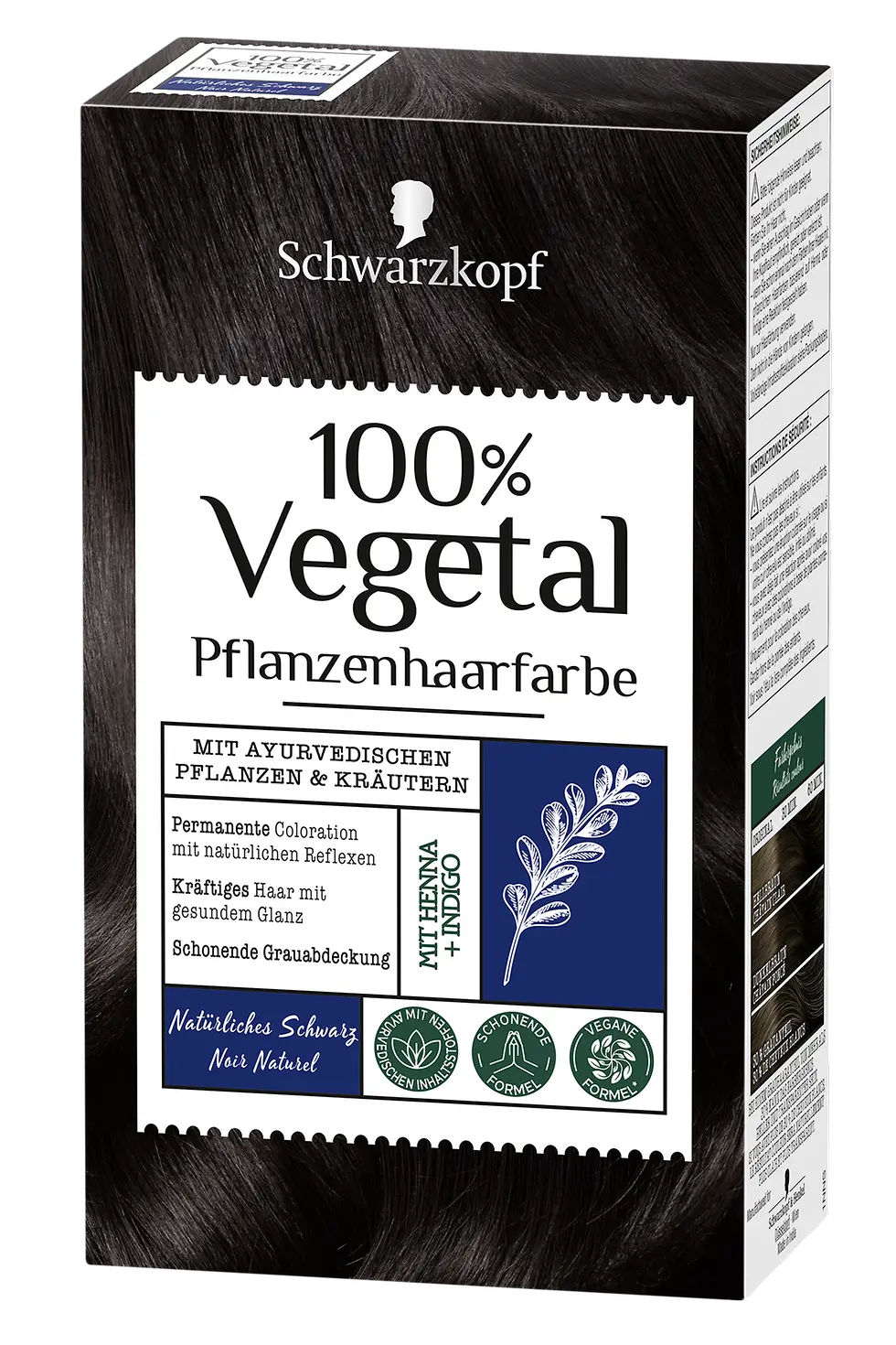Schwarzkopf 100% Vegetal Natürliches Schwarz