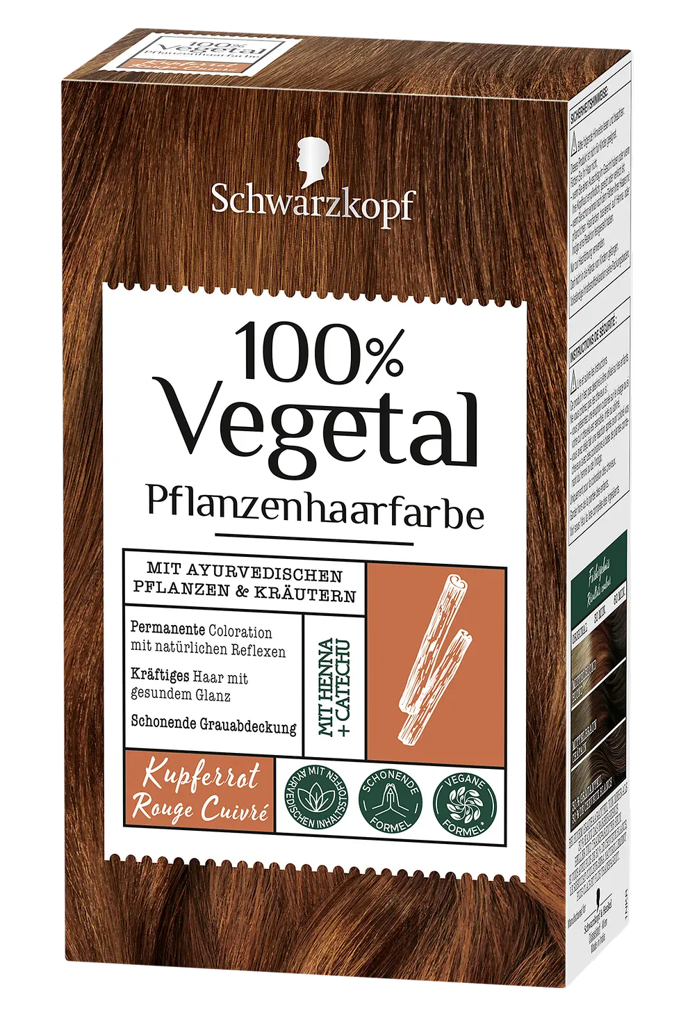 Schwarzkopf 100% Vegetal Kupferrot