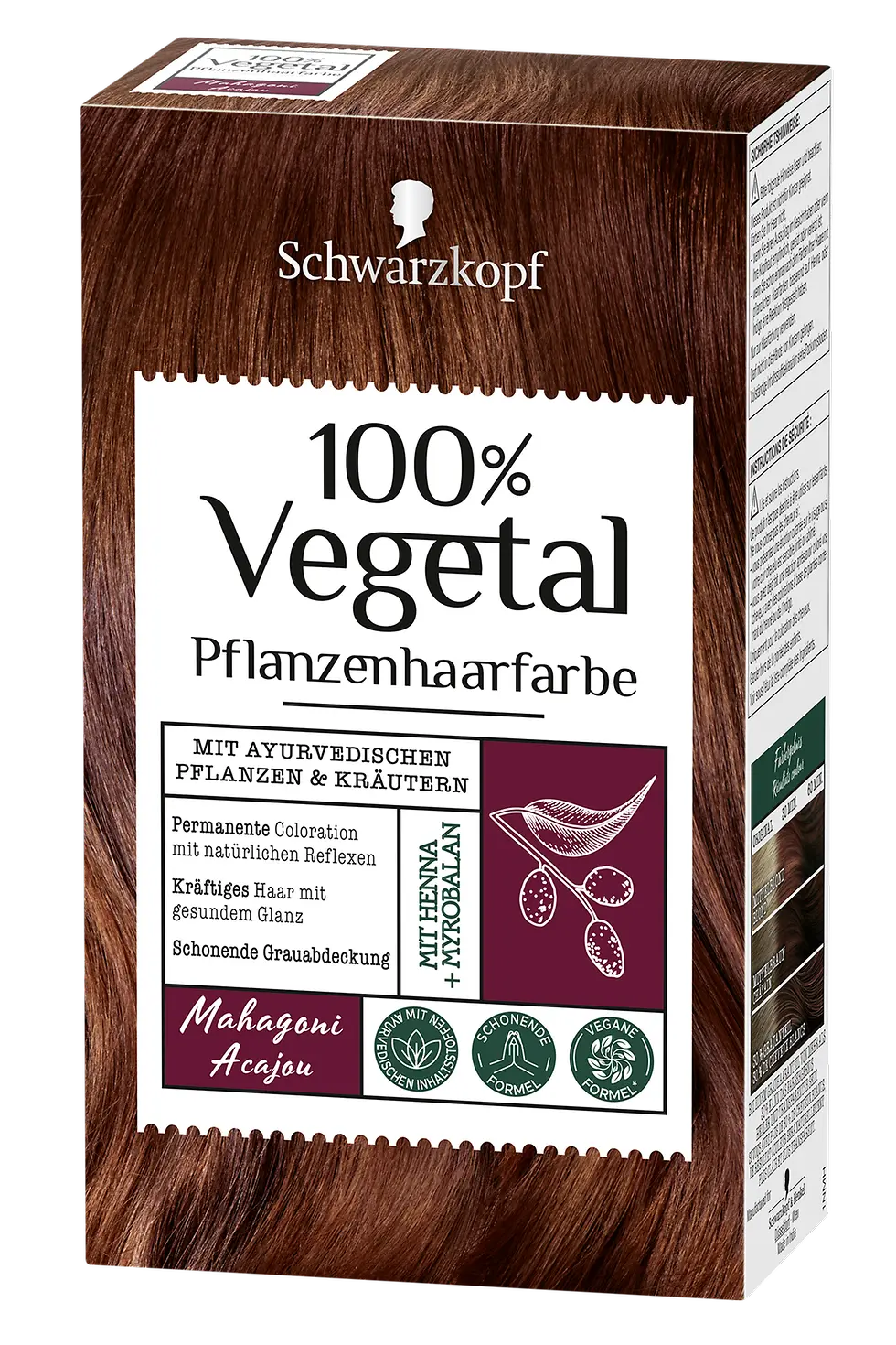 Schwarzkopf 100% Vegetal Mahagoni