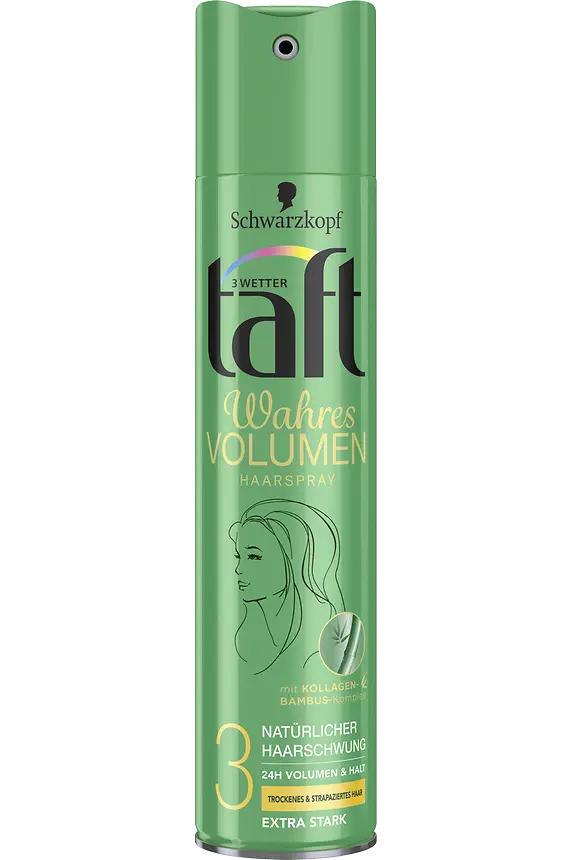 Taft Wahres Volumen Haarspray Natürlicher Haarschwung