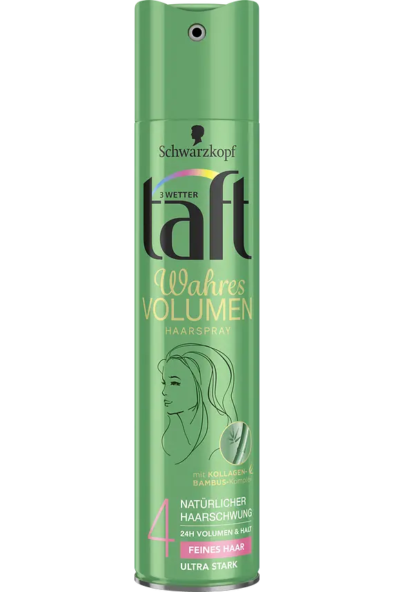 Taft Wahres Volumen Haarspray Natürlicher Haarschwung