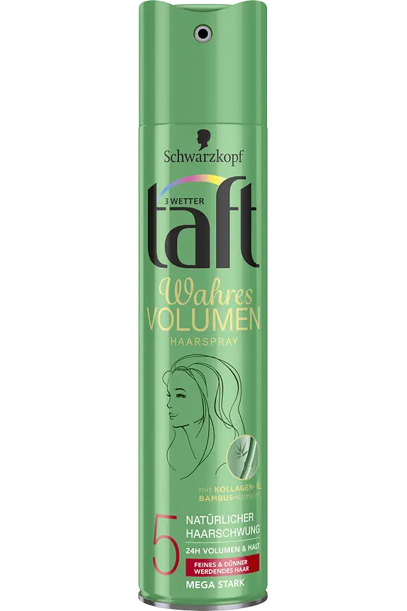 Taft Wahres Volumen Haarspray Natürlicher Haarschwung