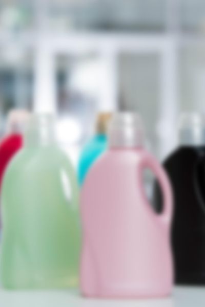 Perwoll reycling bottles