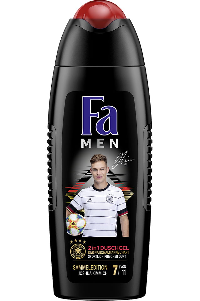 Fa MEN 2-in-1 Duschgel - Fußball-Sammeledition Joshua Kimmich