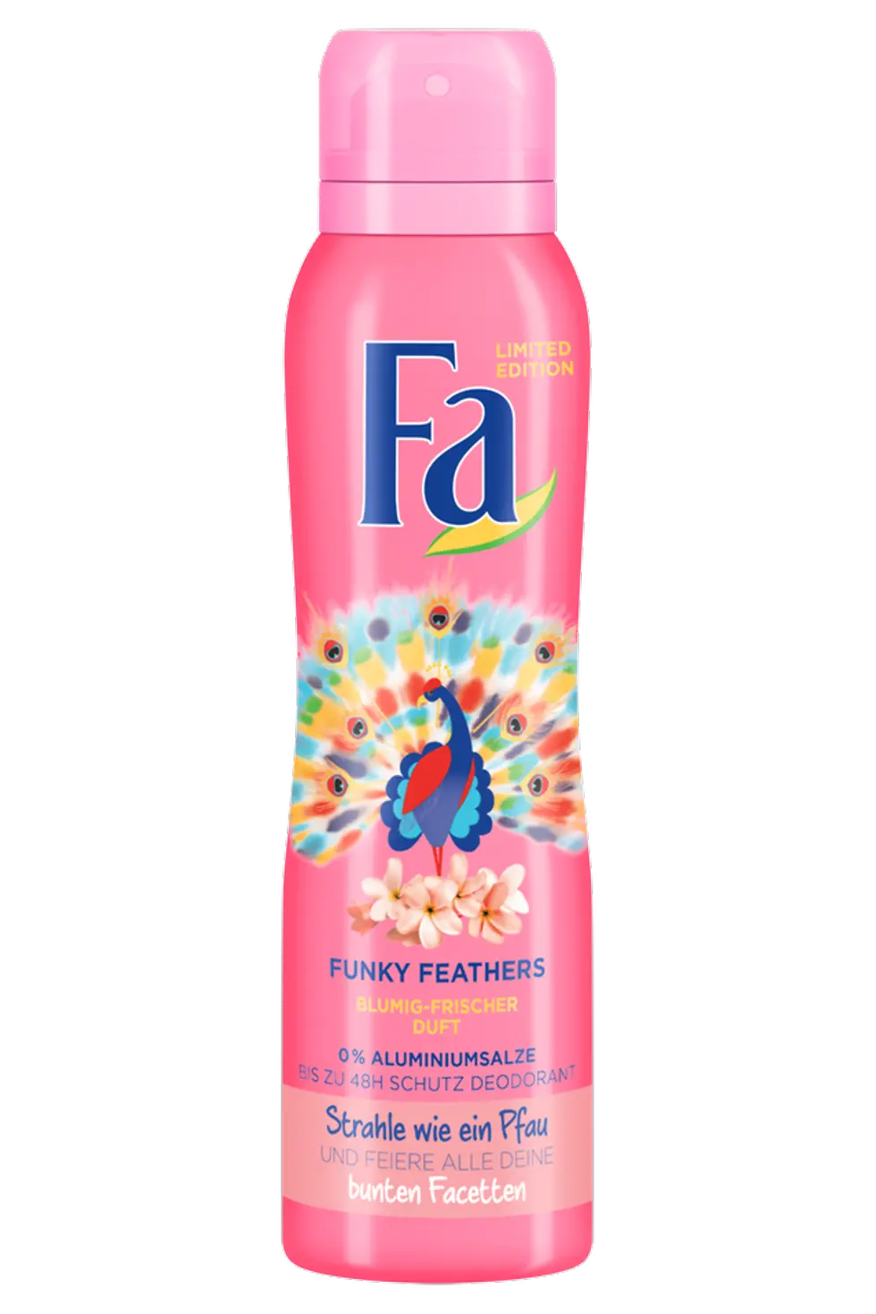 Fa Funky Feathers bis zu 48h Schutz Deodorant