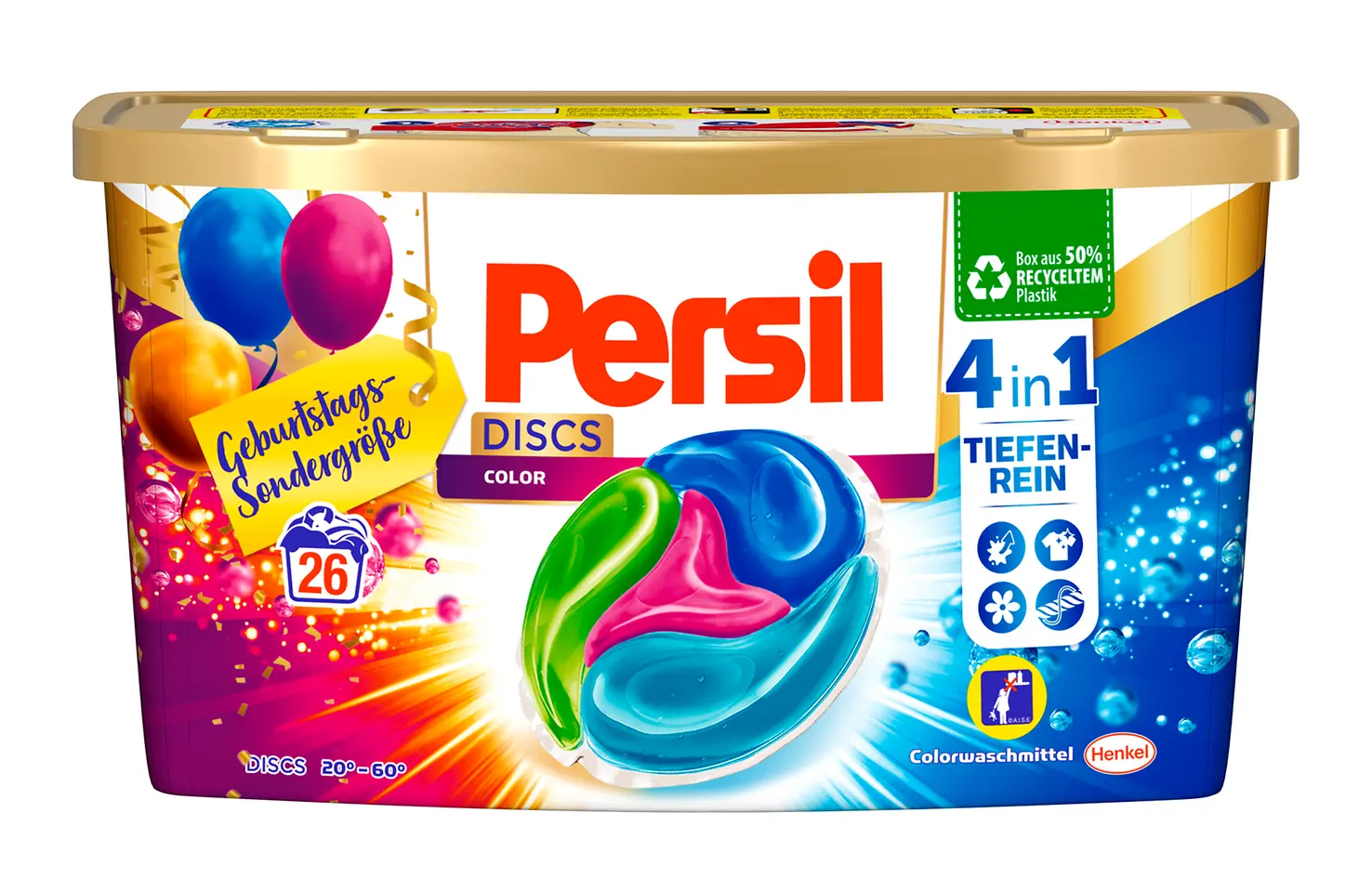 Die neue Persil-DISCS Geburtstagsedition