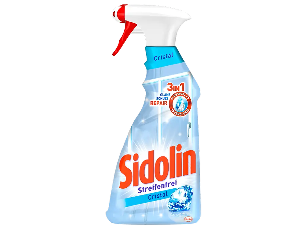 Sidolin Cristal mit Flüssigglas Technologie 