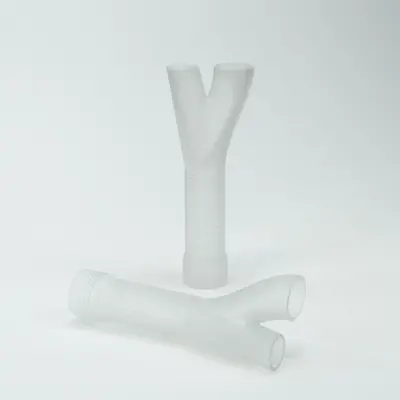 Loctite 3D IND405 Clear Teile, die mit dem Carbon DLS Prozess gedruckt wurden