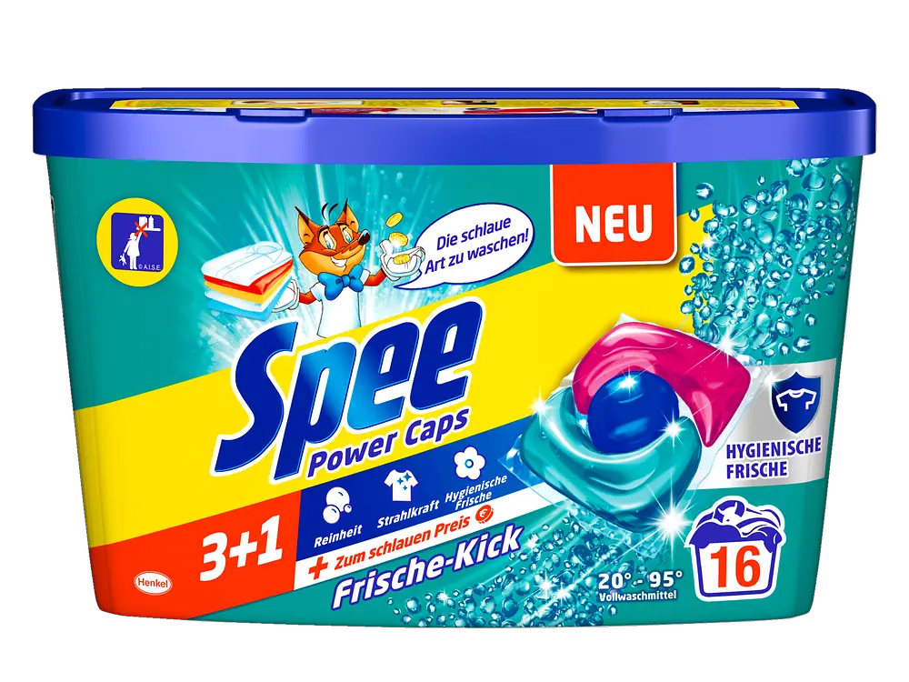 Neu zum Jahresanfang: Spee Power Caps mit innovativer 3-Kammern-Technologie