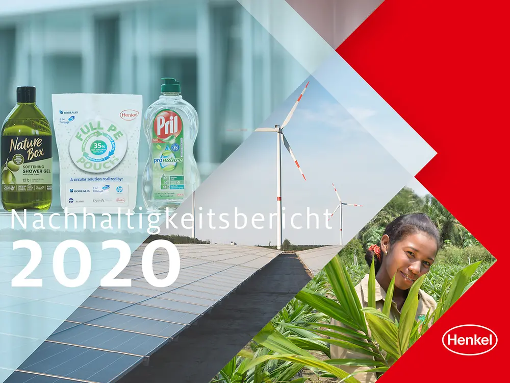 2020 Nachhaltigkeitsbericht Cover