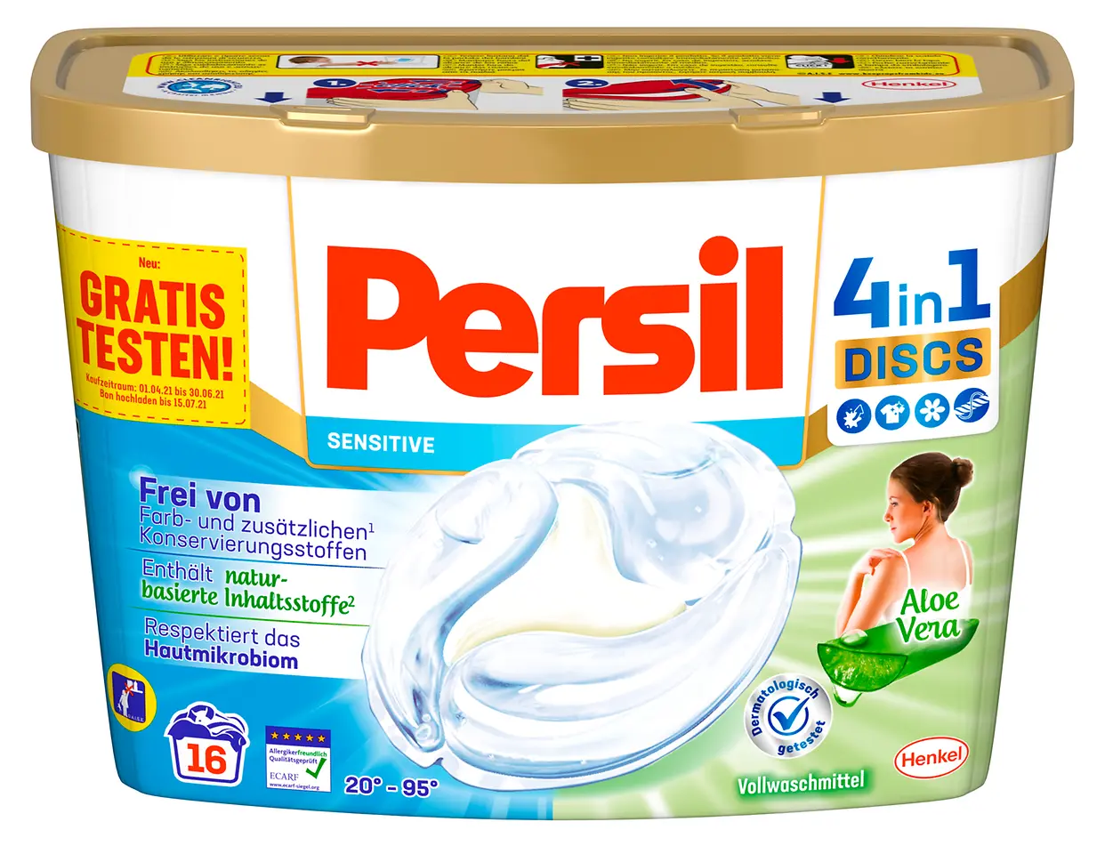 Persil 4in1 Sensitive DISCS