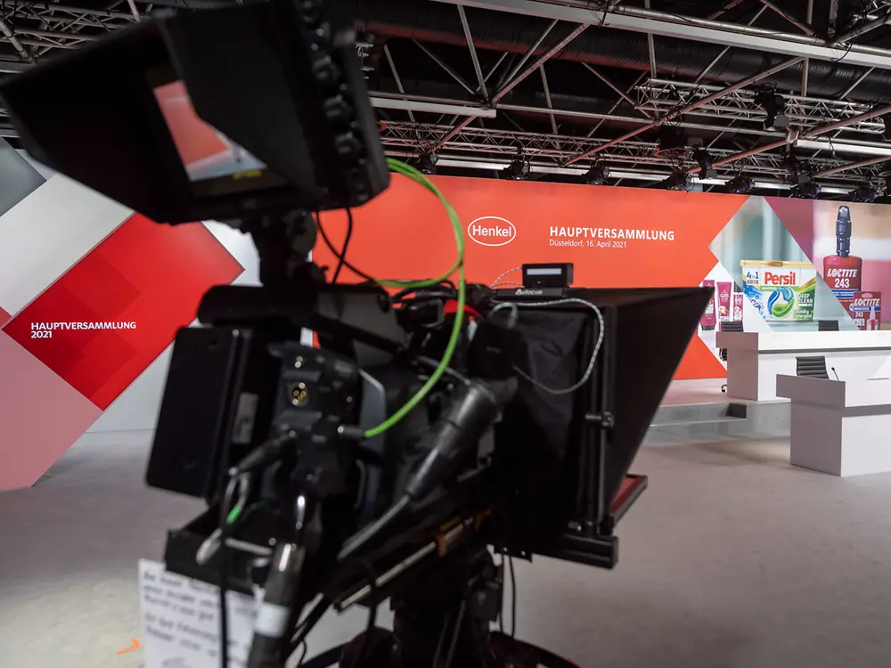 
Virtuelle Hauptversammlung 2021 von Henkel
