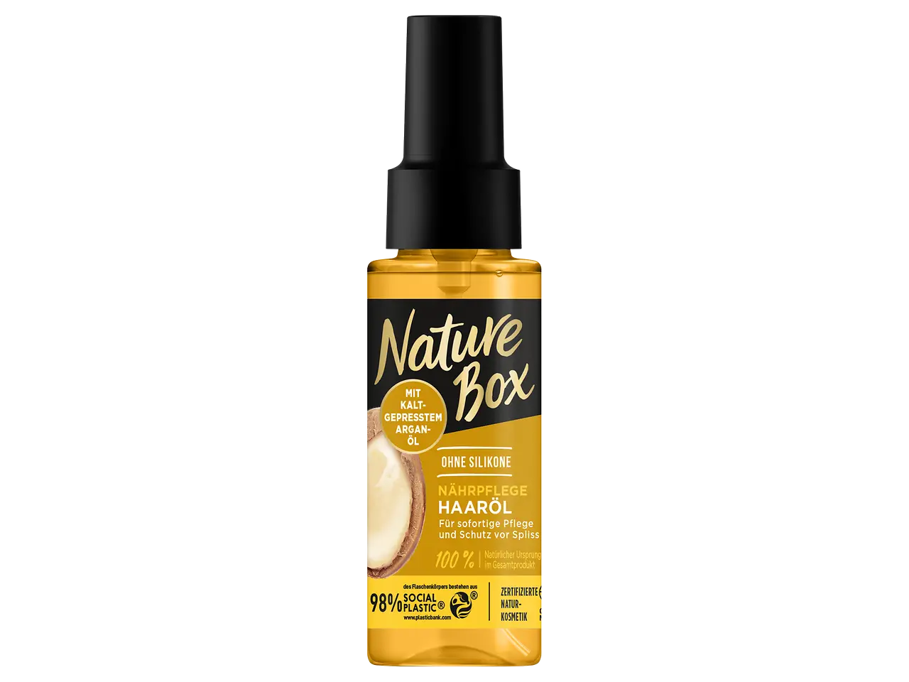 Nature Box Nährpflege Haaröl Argan 