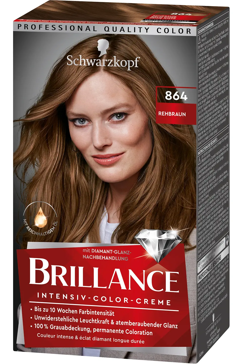 Brillance Intensiv-Color-Creme Rehbraun (864)