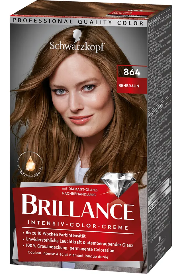 Brillance Intensiv-Color-Creme Rehbraun (864)