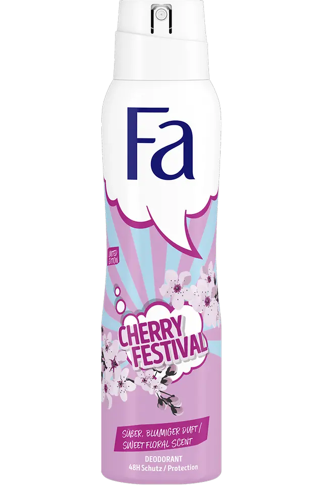Fa Cherry Kiss Limited Edition Deodorant