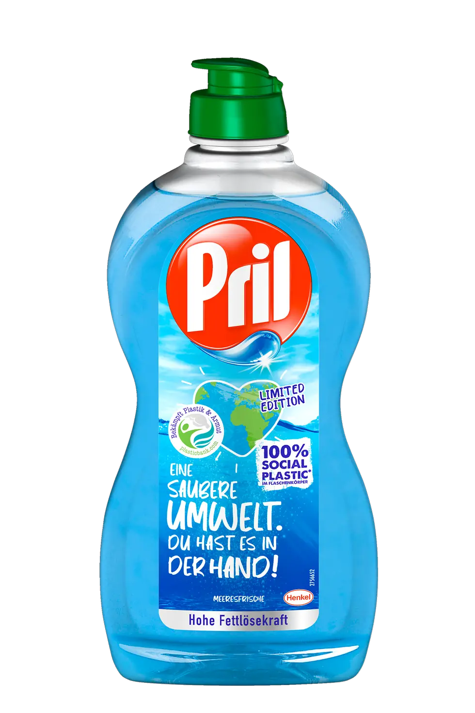 Pril Social Plastic® Limited Edition blau