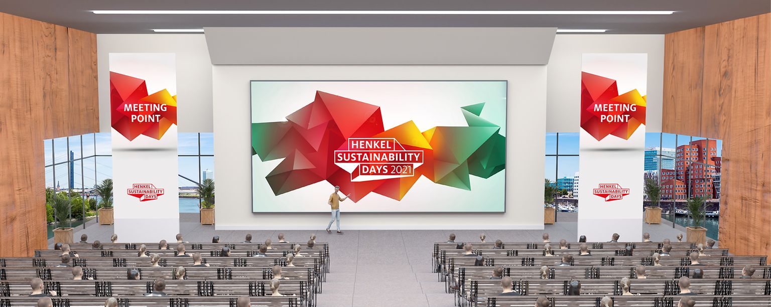 Die Sustainability Days 2021 finden am virtuellen Veranstaltungsort Henkel Adhesives Forum statt