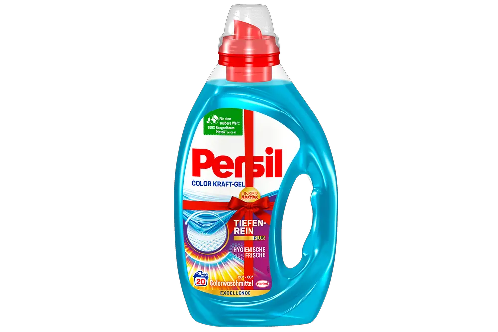 Persil Color Kraft-Gel „Unser Bestes“ mit roter Schleife 