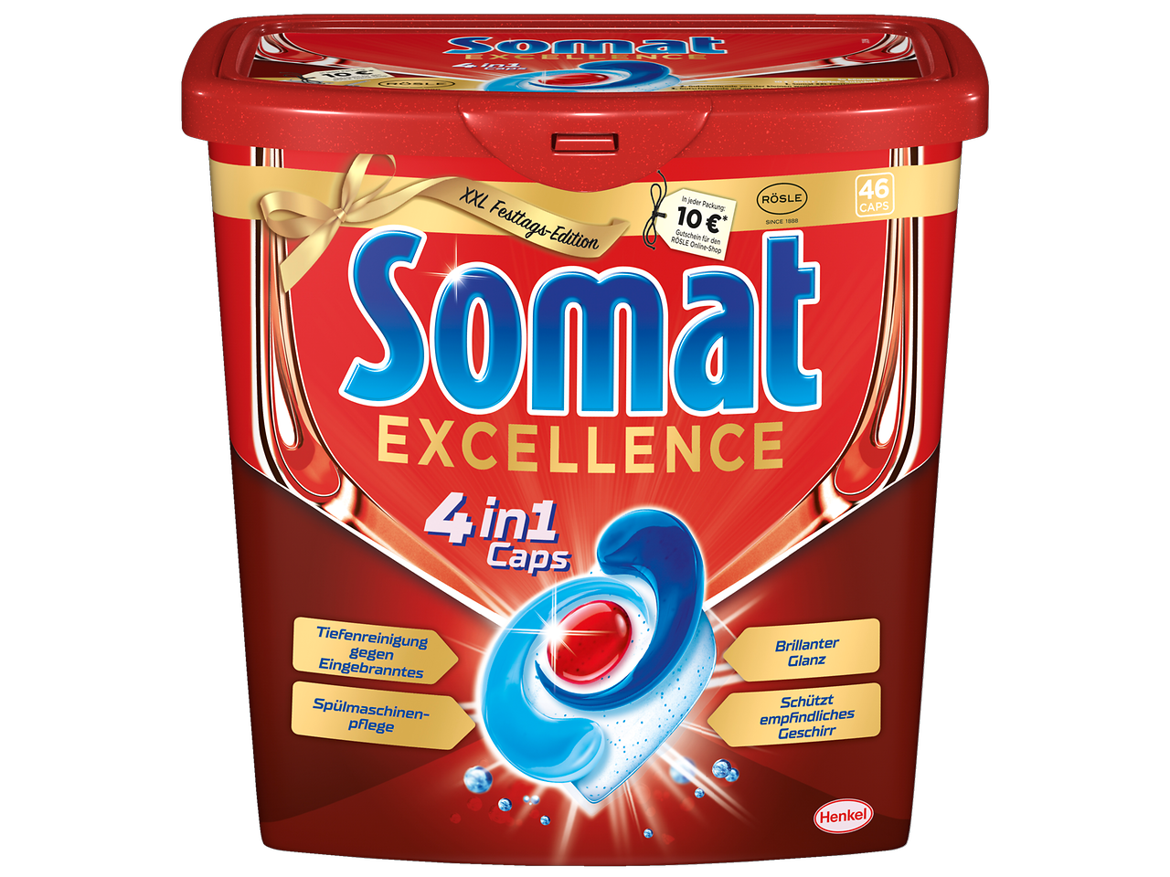 Somat Excellence 4in1 Caps XXL-Festtags-Edition mit 10 Euro Gutschein