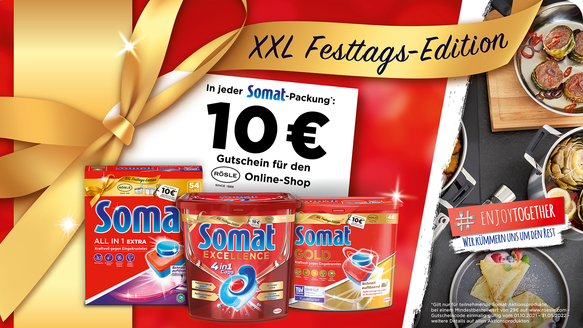 Somat XXL-Festtags-Edition mit 10 Euro Gutschein