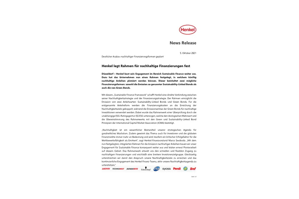 2021-10-05 news release-Sustainable Finance-pdf-de-DE.pdfPreviewImage