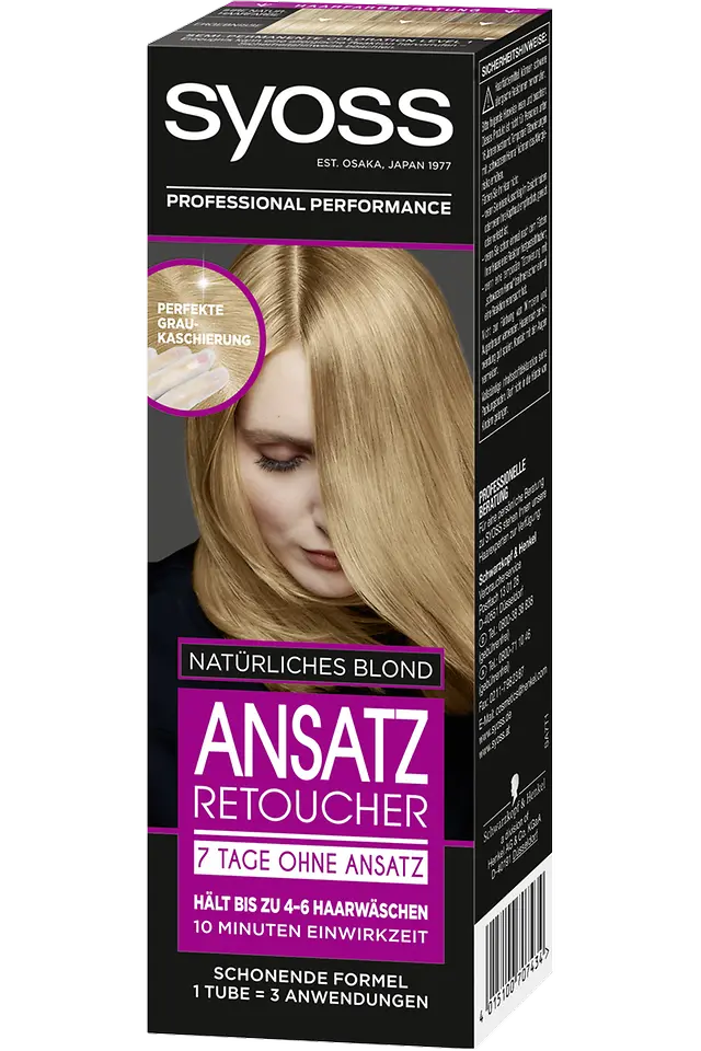Syoss Ansatz Retoucher 7 Tage ohne Ansatz