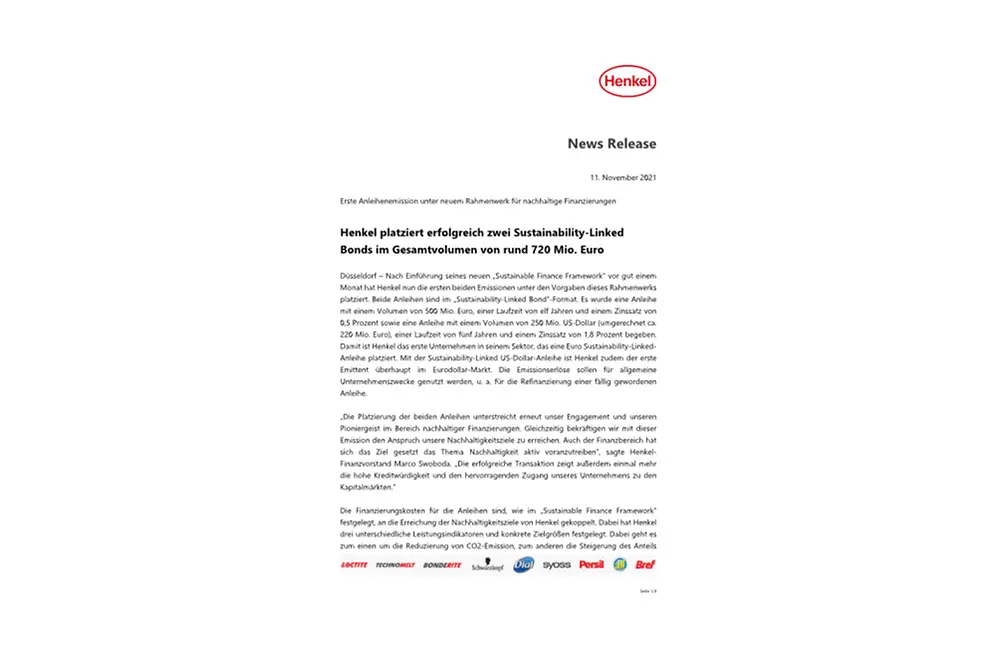 2021-11-11-Henkel News Release_Sustainability_Linked_Bonds_DE-pdf.pdfPreviewImage