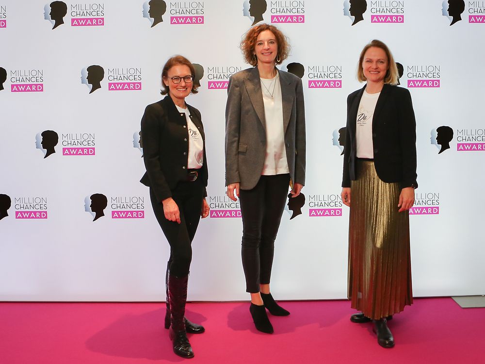 LebensHeldin! e.V.: Silke Linsenmaier, Dr. Katarzyna Mol-Wolf und Isabella Ladines