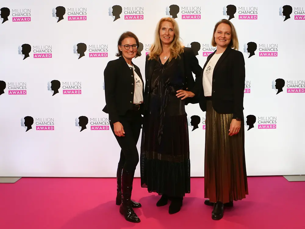 LebensHeldin! e.V.: Silke Linsenmaier, Dr. Elke Neujahr und Isabella Ladines
