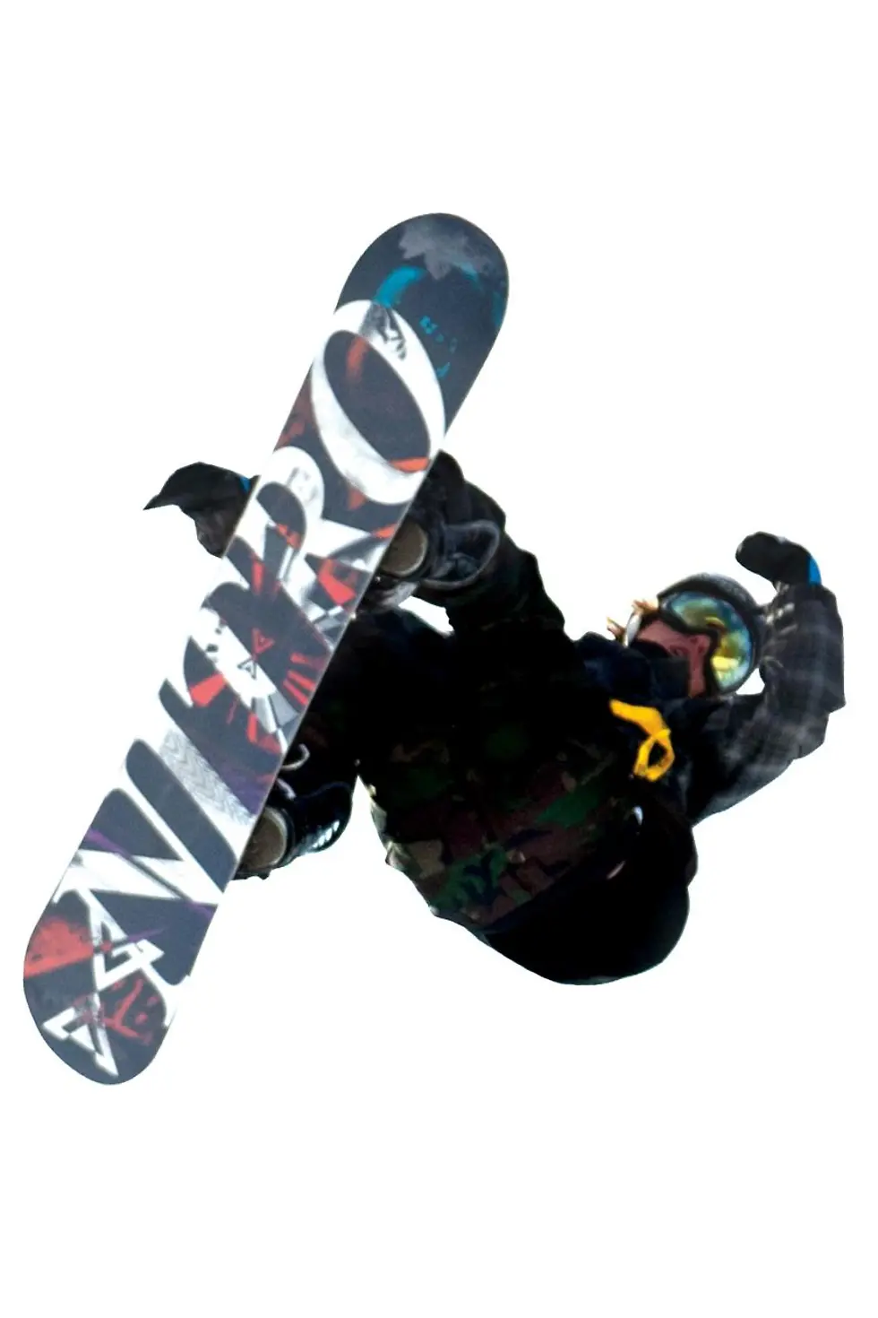 Auch an den Snowboard-Wettkämpfen nimmt ein von Loctite gesponserter Sportler teil