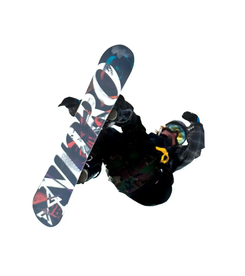 Auch an den Snowboard-Wettkämpfen nimmt ein von Loctite gesponserter Sportler teil