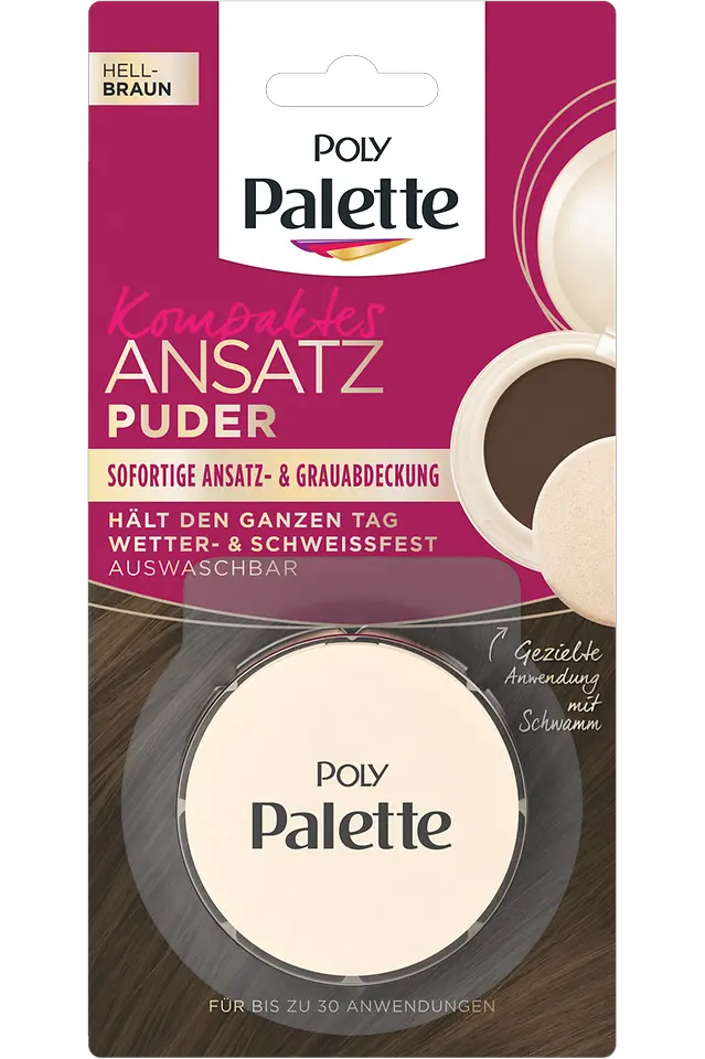 Poly Palette Kompaktes Ansatzpuder hellbraun
