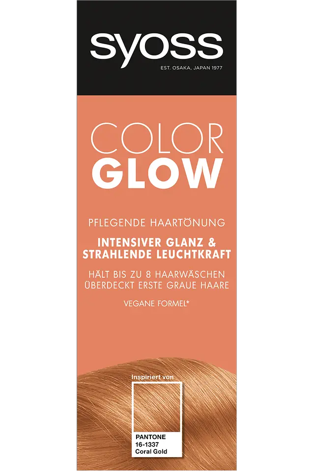 Syoss Inspired by Pantone Color Glow, PANTONE 16-1337 Coral Gold