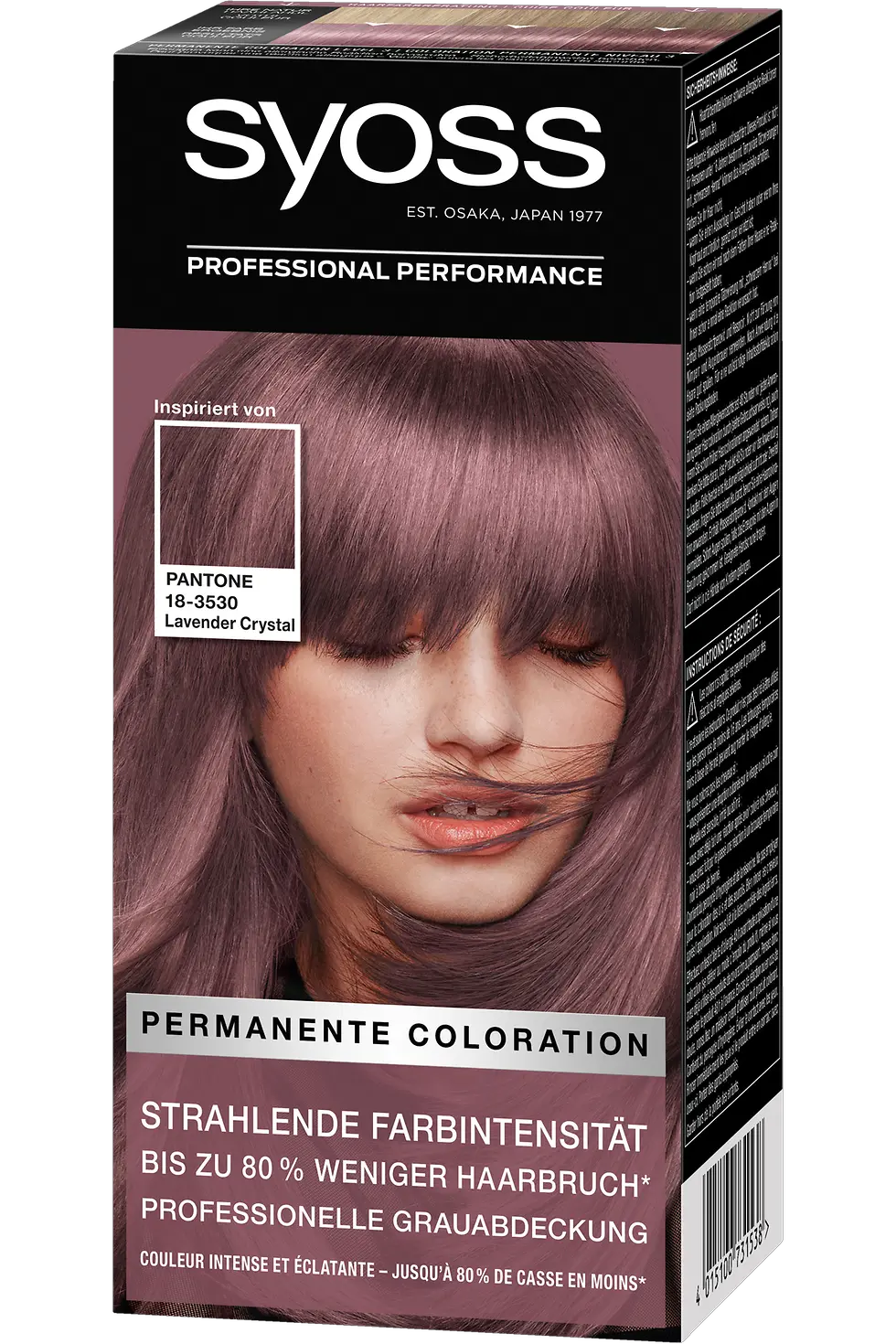 Syoss Inspired by Pantone Baseline, PANTONE 18-3530 Lavender Crystal