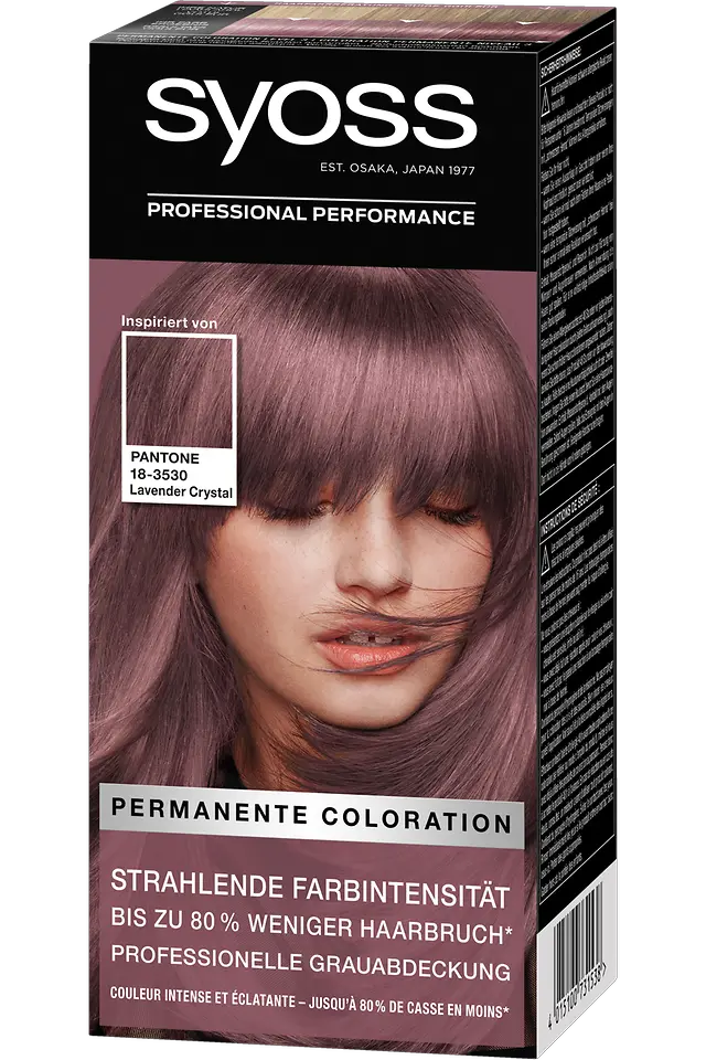 Syoss Inspired by Pantone Baseline, PANTONE 18-3530 Lavender Crystal