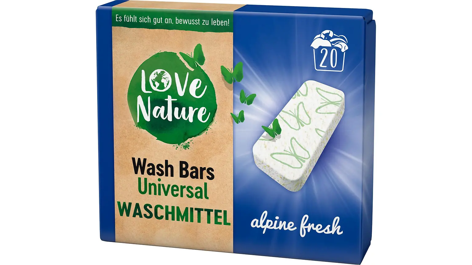 Love Nature Wash Bars Universal Waschmittel