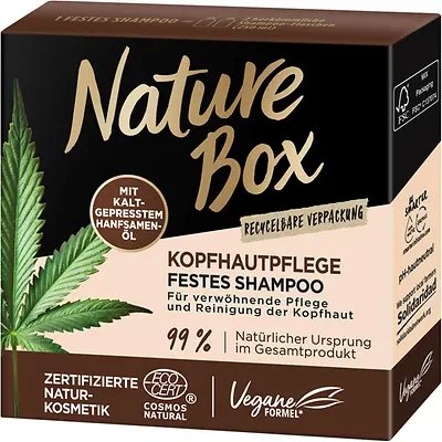 Nature Box Kopfhautpflege Festes Shampoo