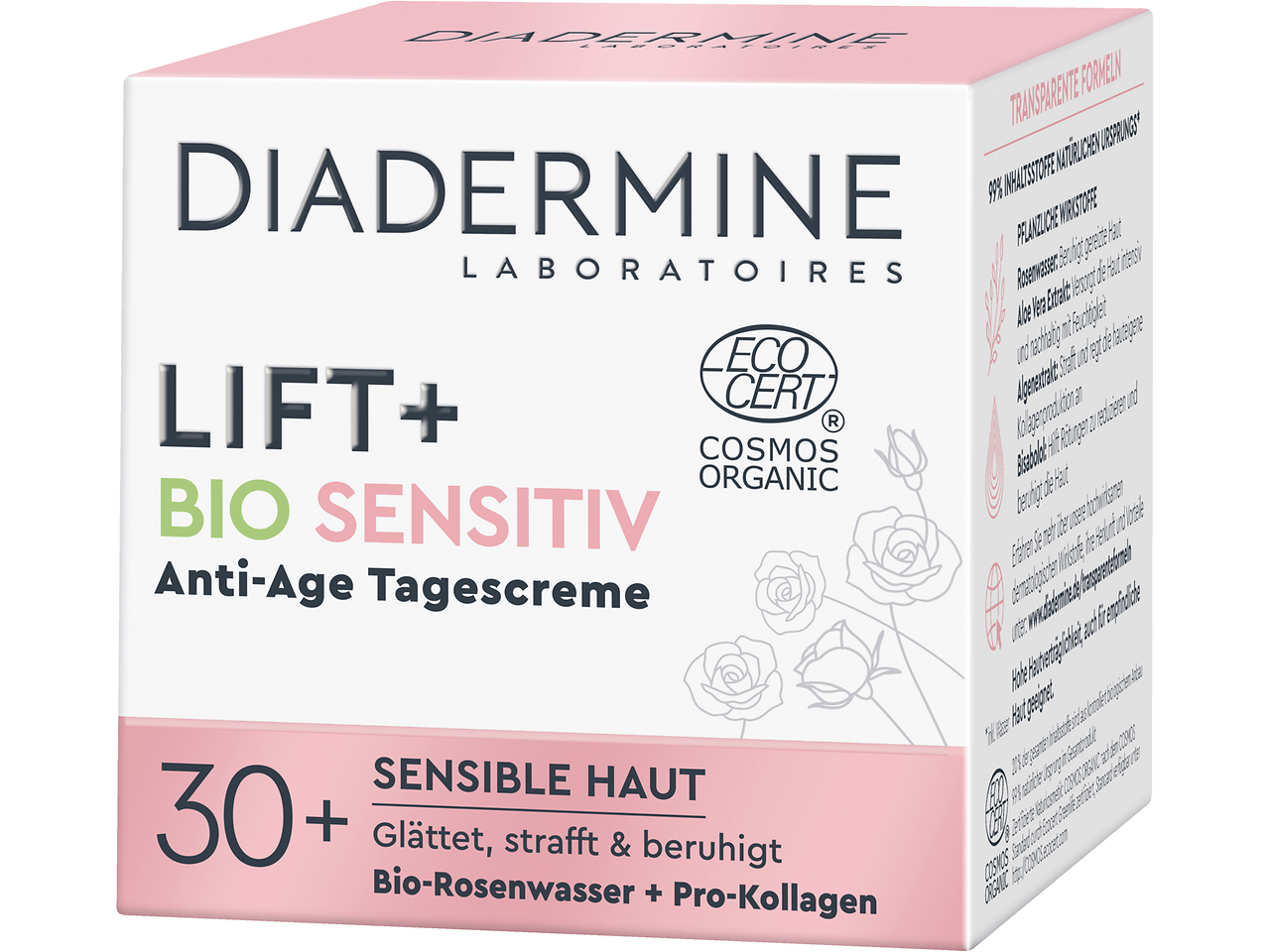 DIADERMINE LIFT+ BIO SENSITIV Anti-Age Tagescreme (Verpackung)