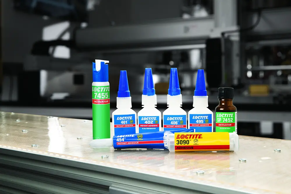 Loctite 402 ergänzt das umfangreiche Sortiment an zuverlässigen Produkten der Marke Loctite